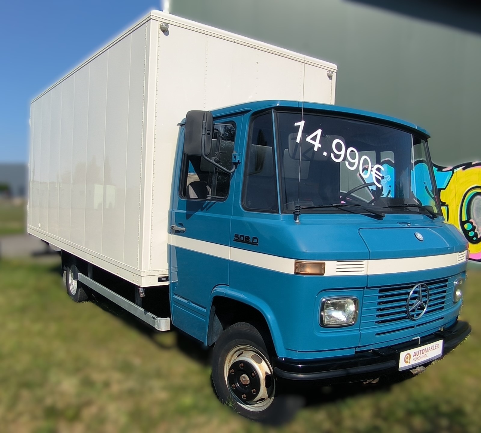 Mercedes-Benz L 508 D 1980 – Frontansicht